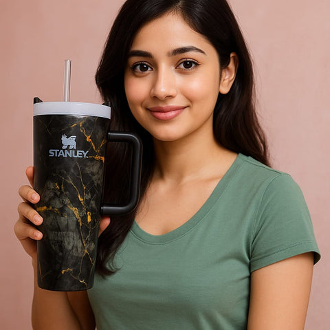 Black Stanley Tumbler