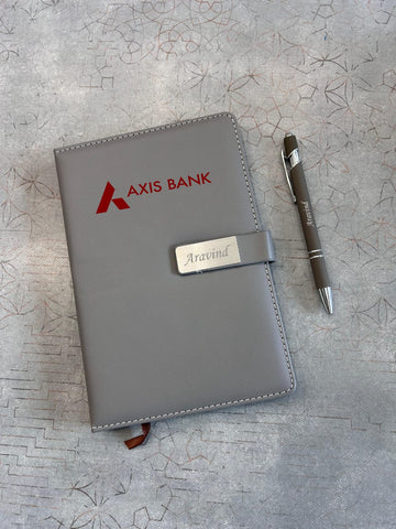 Custom Vivo Diary & Pen Set - Personalized Gifts & Corporate Branding