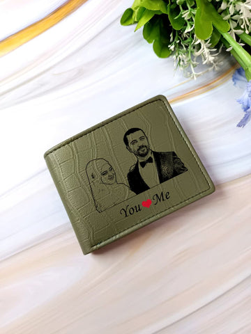 Personalized Photo Wallet for Teens - Custom Name & Image Gift