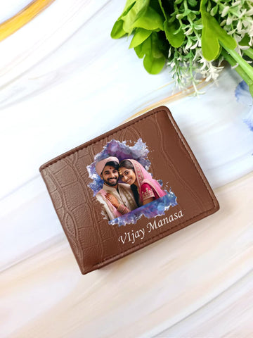 Personalized Photo Wallet for Teens - Custom Name & Image Gift