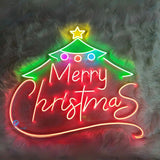 Merry Christmas Neon LED Sign | Bright & Festive Christmas Lighting