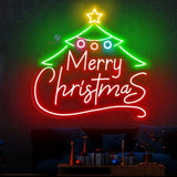 Merry Christmas Neon LED Sign | Bright & Festive Christmas Lighting