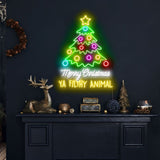 Merry Christmas Ya Filthy Animal – LED Neon Sign