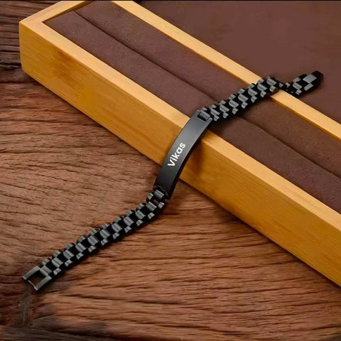 Most Luxurious Brass bracelet with Name Customization