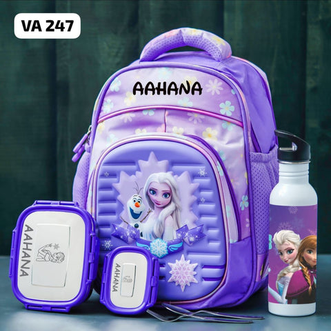 Custom Name Backpack Combo