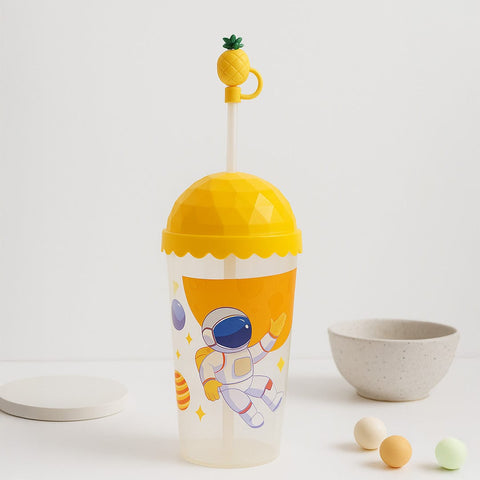 Personalized Kids Space-Themed Sipper Cup