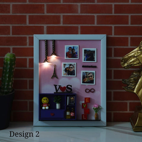 Personalized Love Frame Miniature Table Top | valentines day gift