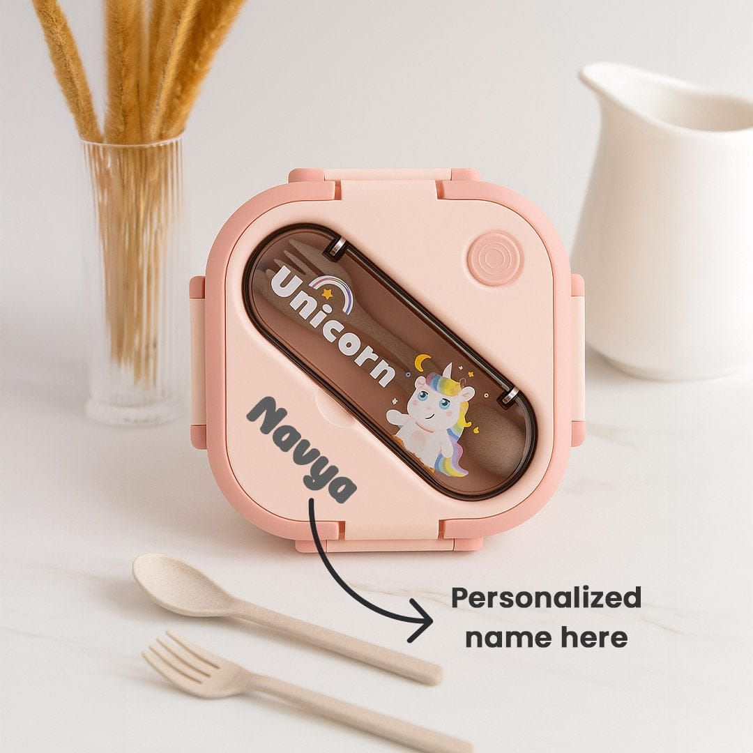 Personalized Stainless Steel Lunchbox for Kids & Adults