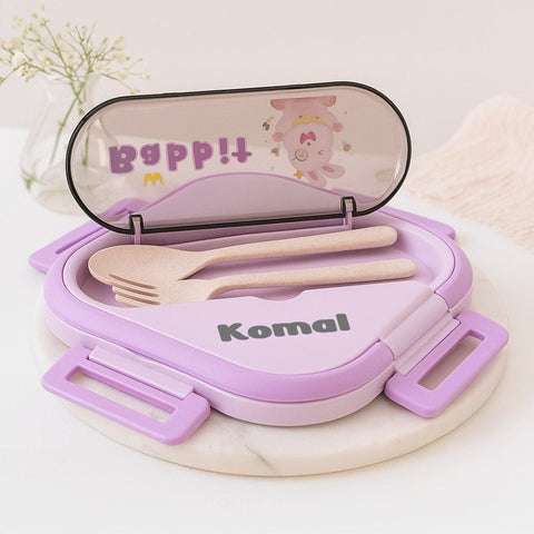 Personalized Stainless Steel Lunchbox for Kids & Adults