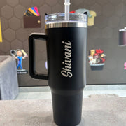 Personalized Stanley Mug – 1200ML Stainless Steel Travel Mug with Straw