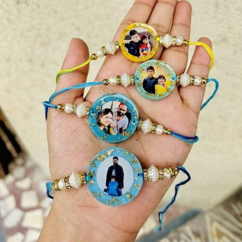 Custom Resin Rakhi for Brother