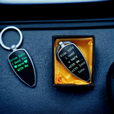 Drive safe keychain - Bike Keychains - Personalized keychains