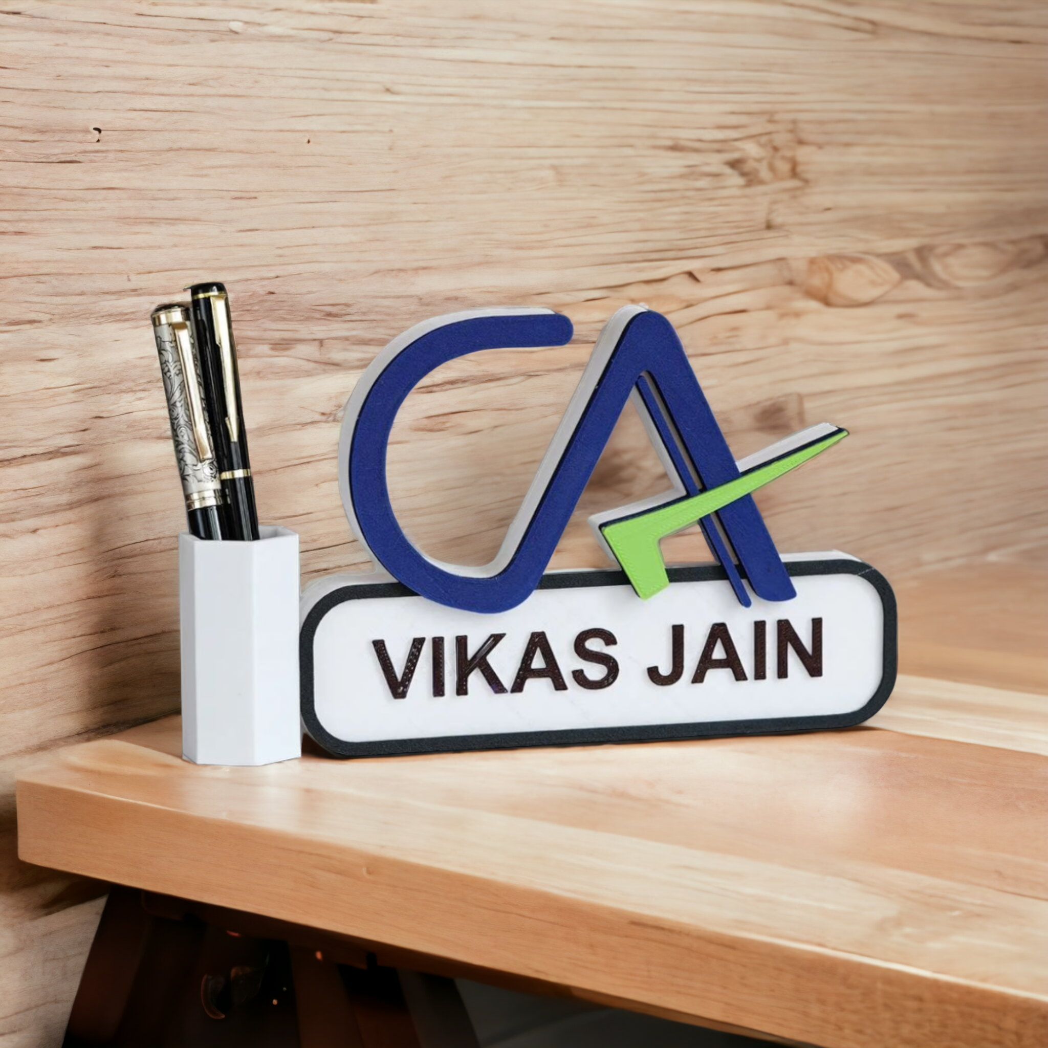 Personalized Pen Stand for CA | best gift for future CA |