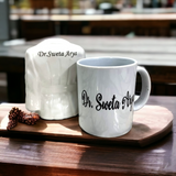 Customized Mug and Pen Stand For Doctor - Combo Gift For Doctor - Gift Ideas For Doctor