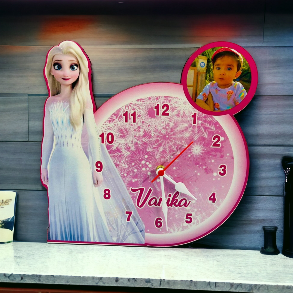 Customised Kids cartoon Wall Clock - Kids Personalized Wooden Wall Clock -
Personalised Gifts - Best Gifts For Kids - BBD GIFTS