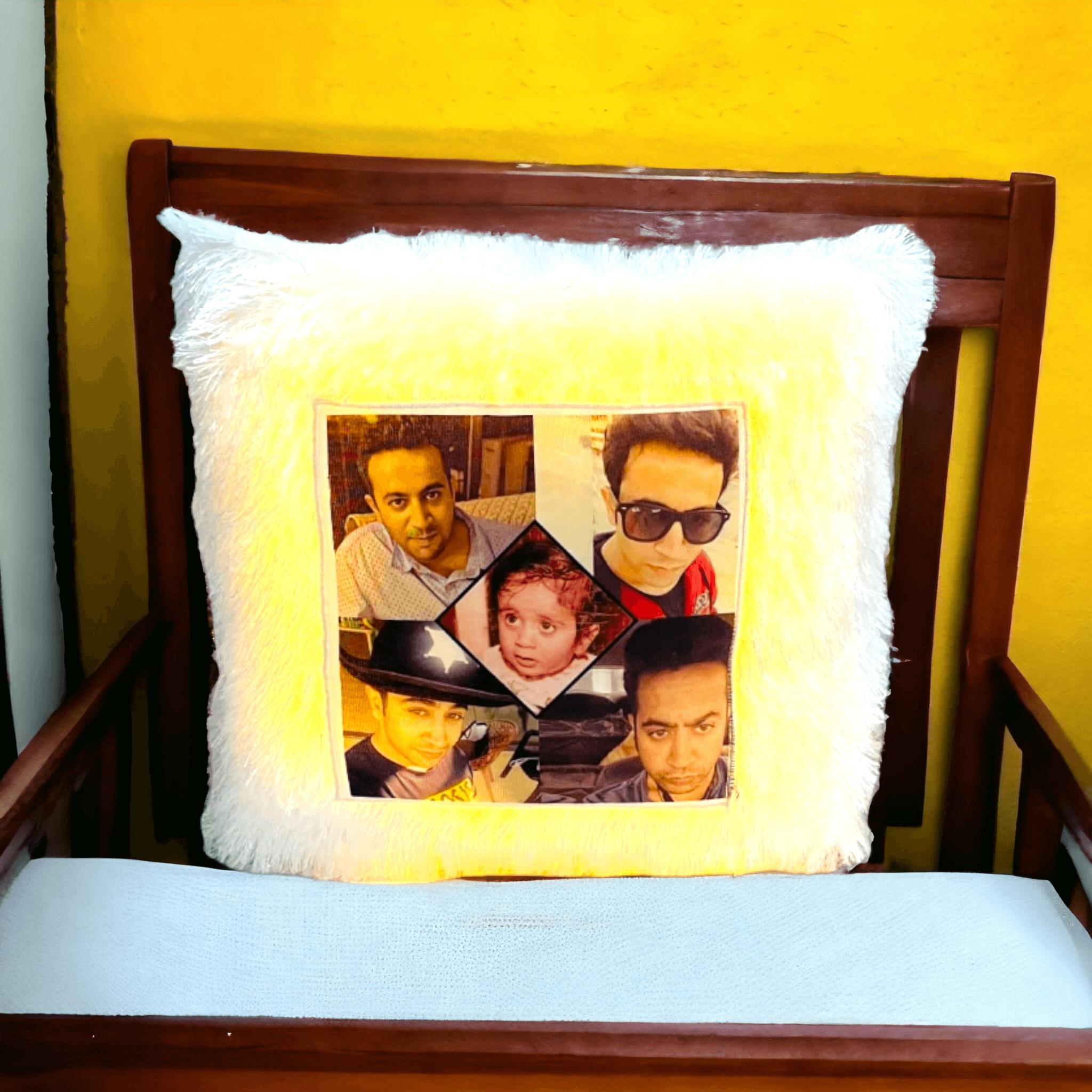 Customized LED Pillow Personalized led pillow Birthday gift