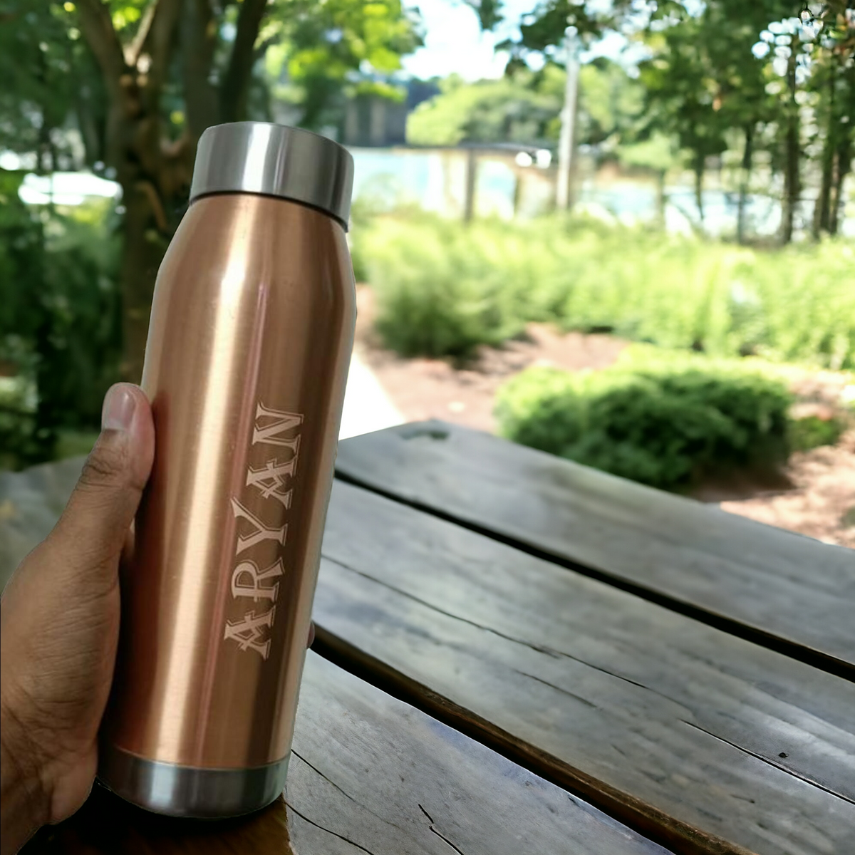 Personalized Copper Bottle