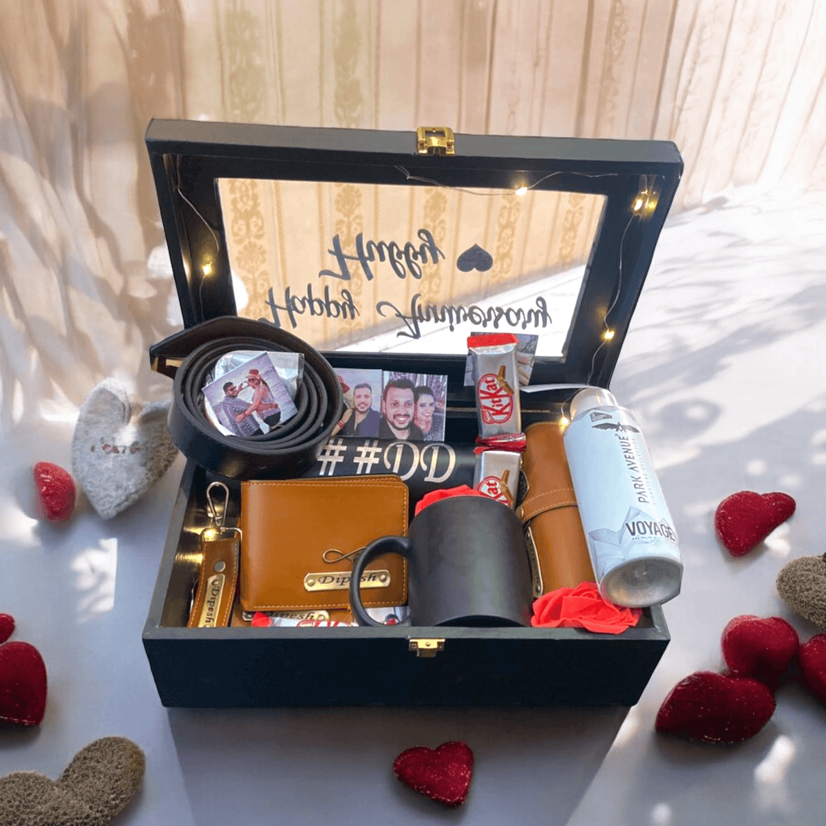 Personalized Gift Hamper Men's Gift Hapmer Men's combo