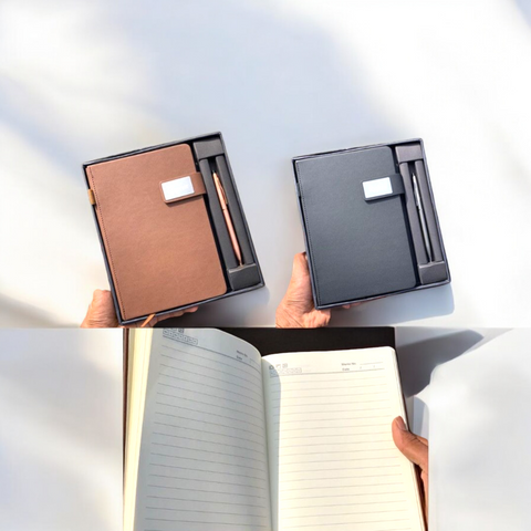 Personalized Diary and Pen Combo | Corporate & Teacher Gifts