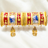 Customized photo bridal chuda | Photo chuda | Bridal bangles - Gifts For Bride - Wedding Gifts