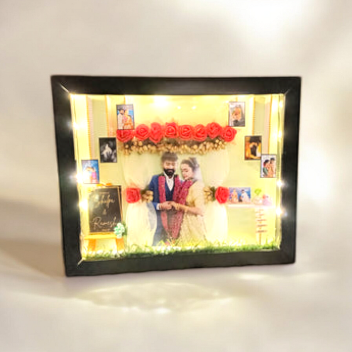 Couple Miniature Box | Wedding miniature frames | Anniversary gift | Best gift for her