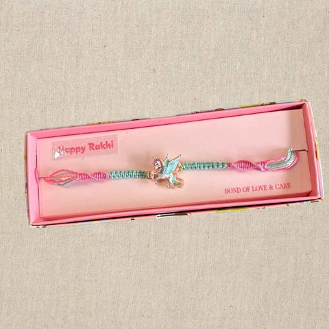 Premium Kids Rakhi with Charm – 5 Cute Designs in Gift Box