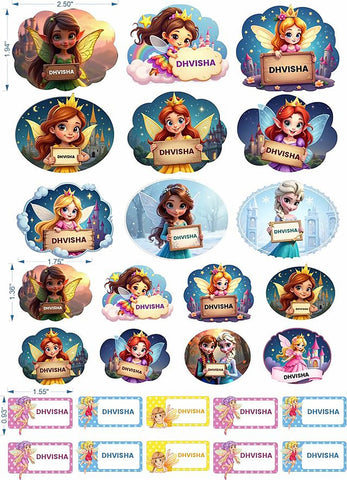 Kids Waterproof Sticker Sheet