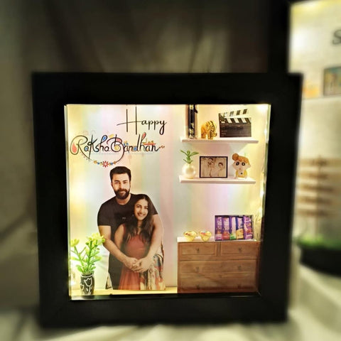 Rakhi Special Miniature Frame  – Personalized Gift