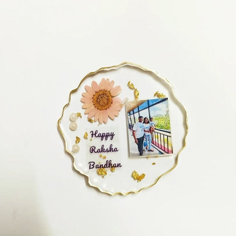 Rakhi Special Resin Photo Fridge Magnet