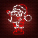 Santa Claus Neon Light - Perfect Christmas Decoration