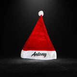 Santa Cap with Custom Name – Soft & Premium Christmas Accessory