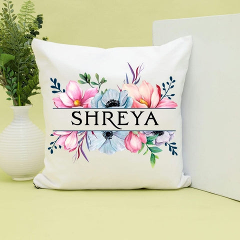 Personalized Satin Pillow – Washable Print & Cover