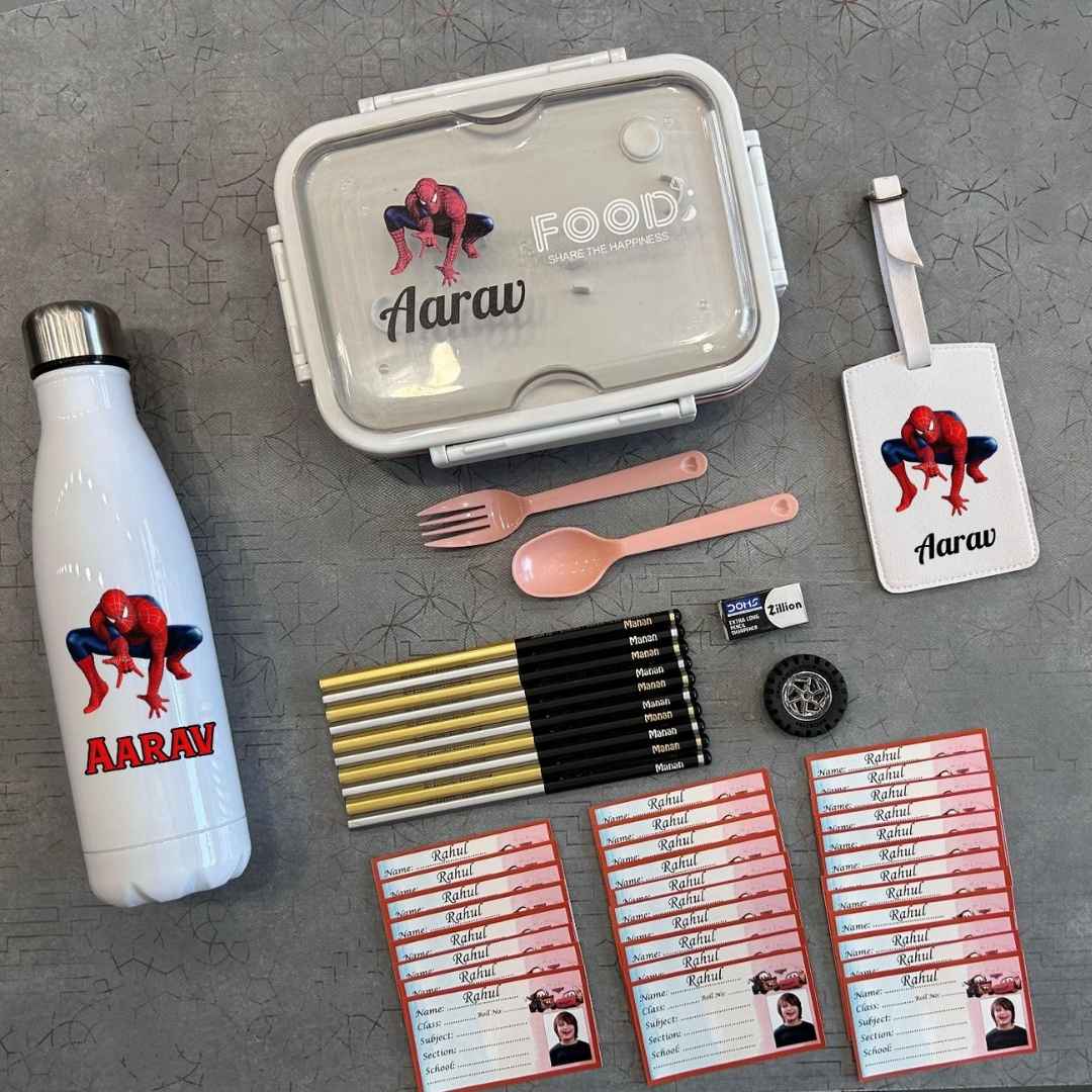 Custom School Kit with Bottle & Labels
