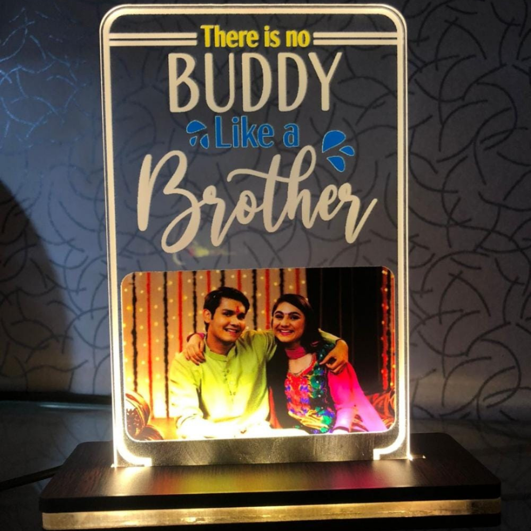 Best gift for your brother | Table Top for brother | Gift for Brother | Best gift for rakhi | Gift For your brother | acrylic table top for brother - BBD GIFTS