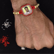 in this video showing plenty of rakhi which is complety customized