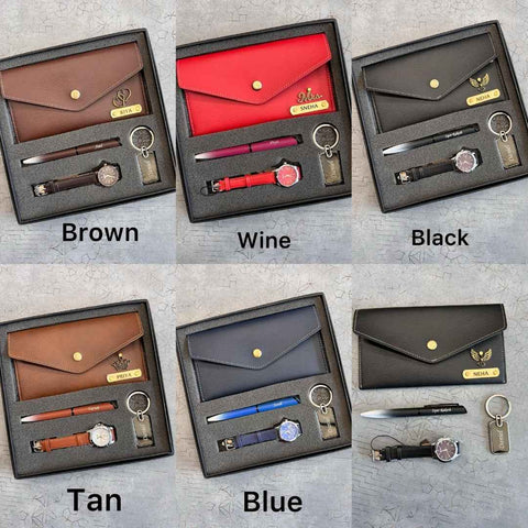 Sister Combo with Customized Clutch, Pen & Keychain