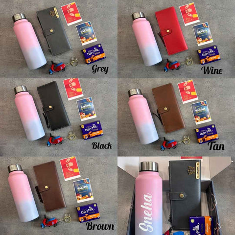 Sister Combo with Personalized Bottle & Wallet