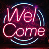 Custom Neon Sign - Neon Sign - Neon light - Custom Neon Light - Welcome neon sign