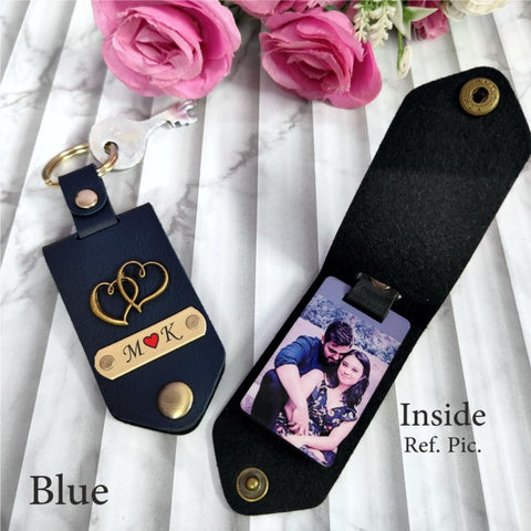 Stylish Dodge Keychain - Photo & Charm Options Available