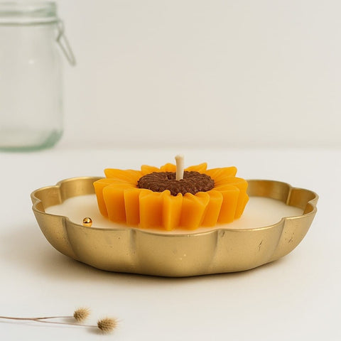 Fragrance Sunflower Design Candle