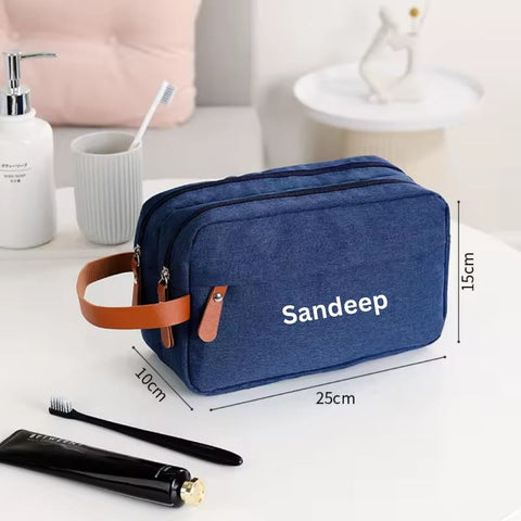 Custom Name Travel Pouch