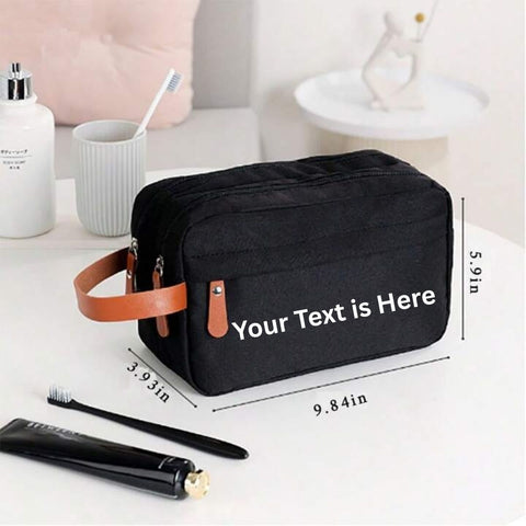 Custom Name Travel Pouch