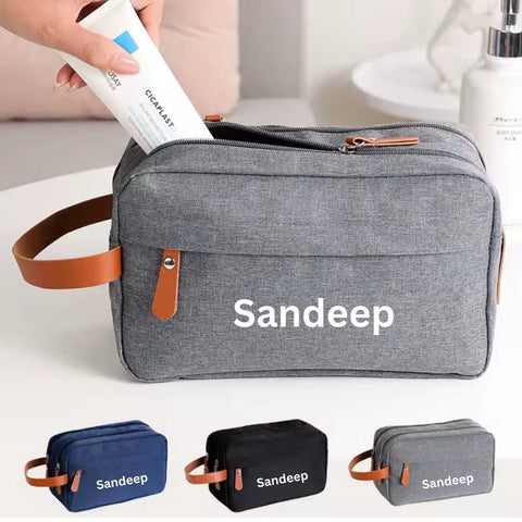 Custom Name Travel Pouch