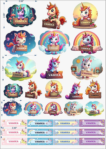 Kids Waterproof Sticker Sheet