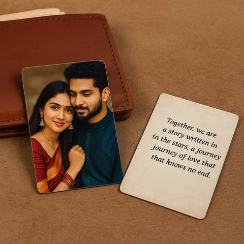Personalized Wallet Card with Custom Message