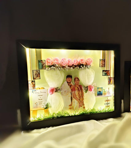 Couple Miniature Box | Wedding miniature frames | Anniversary gift | Best gift for her