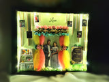 Wedding Miniature Box | Shadow box | Customise miniature frames | Anniversary gift | Birthday gift