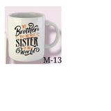 best gift for brother |Customized Ceramic Mugs for rakhi |Coffee Mugs  |Customized Printed Mugs |Gift For brother| rakhi