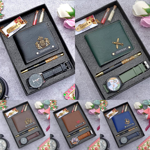 Raksha Bandhan Wrist Watch Combo|Premium Rakhi Gifts for Brother|Personalized Rakhi Combo for Men|