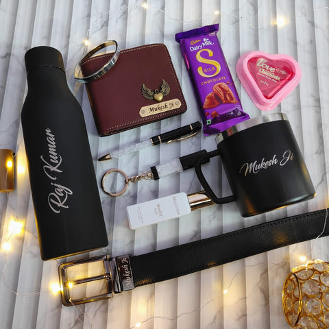 Personalized Essential Hamper for Her | Custom Gift Box